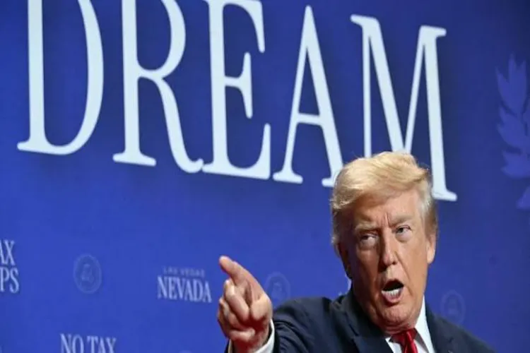  US President Donald Trump 