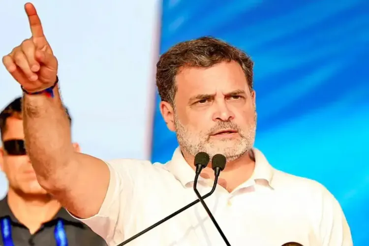 Leader of the Opposition in the Lok Sabha Rahul Gandhi