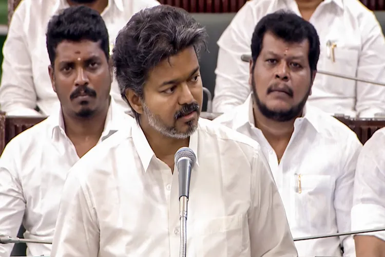 Tamil Nadu Chief Minister C Joseph Vijay