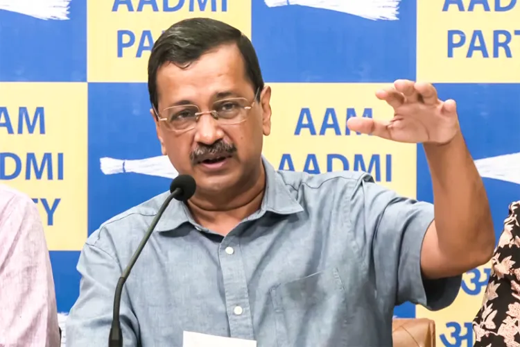 Aam Aadmi Party (AAP) national convenor Arvind Kejriwal 