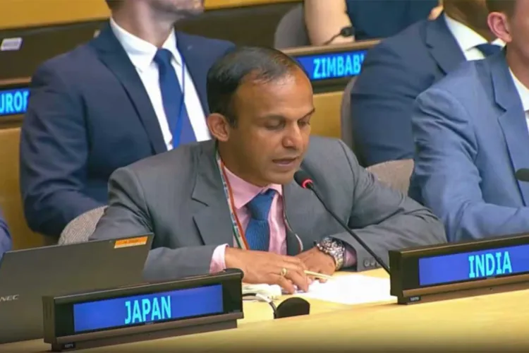 Indian UN Counsellor Eldos Mathew Punnoos
