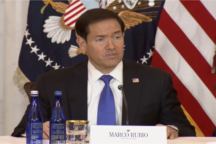 US Secretary of State Marco Rubio