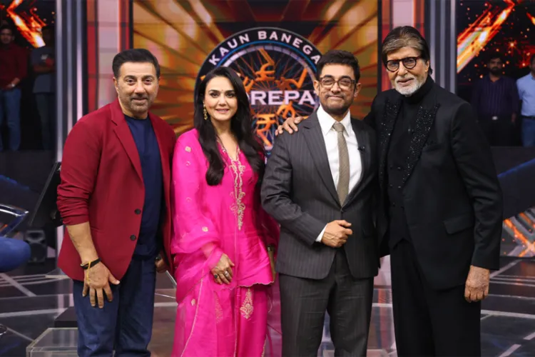 Sunny Deol, Preity Zinta, Aamir Khan, Amitabh Bachchan