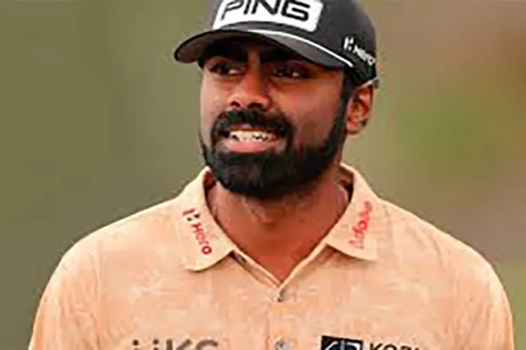 Golfer Sahith Theegala