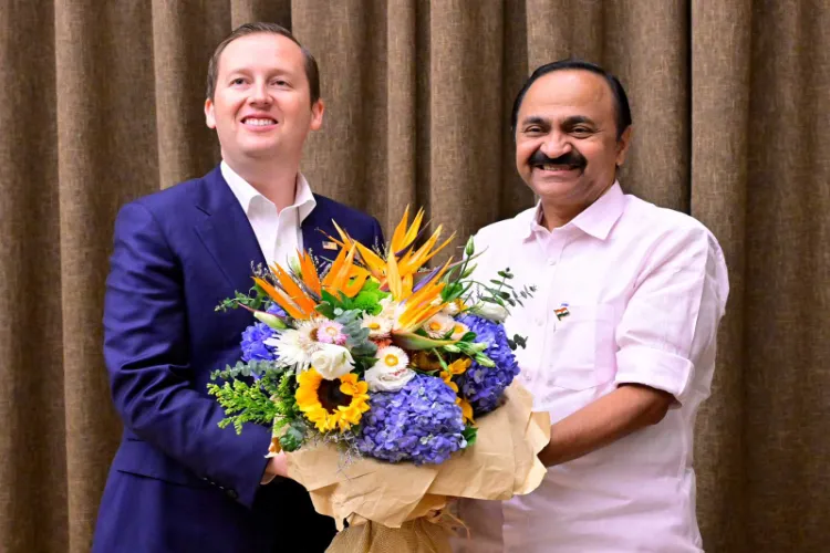 Kerala Chief Minister V D Satheesan meets US Ambassador to India Sergio Gor