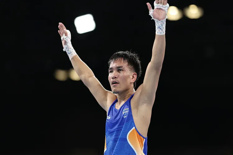 Indian boxer Jadumani Singh
