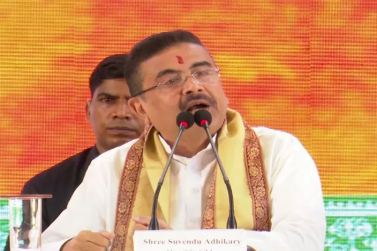West Bengal Chief Minister Suvendu Adhikari 
