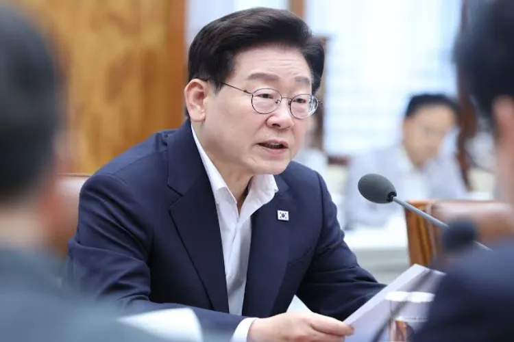 South Korean President Lee Jae Myung