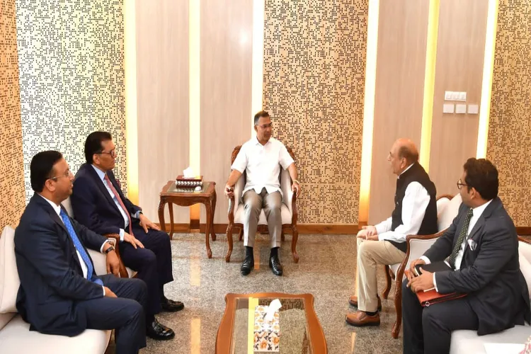 Bangladesh PM Tarique Reham meets Indian envoy Dinesh Trivedi in Dhaka