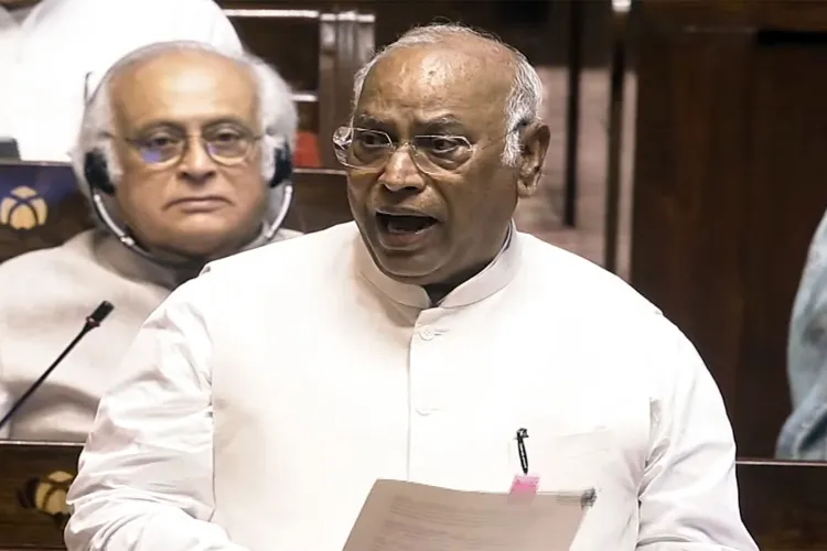 Congress president Mallikarjun Kharge 