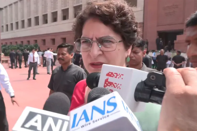 Congress leader Priyanka Gandhi Vadra