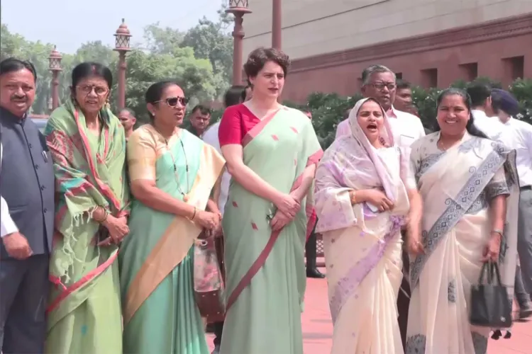 Opposition protest in Parliament