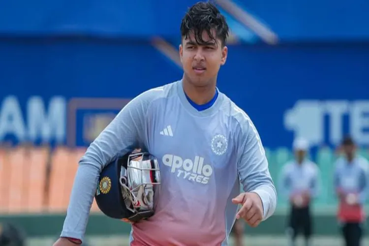 India's young batting sensation Vaibhav Sooryavanshi
