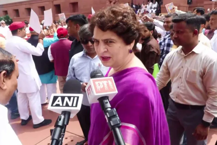 Congress MP Priyanka Gandhi Vadra 