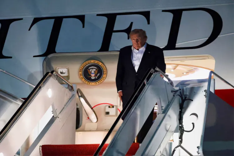 US President Donald Trump