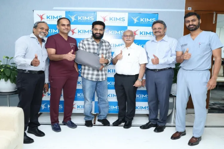 KIMS Hospitals team with Jr NTR