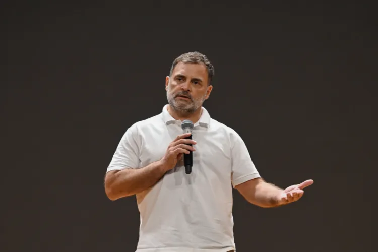 Leader of Opposition in the Lok Sabha Rahul Gandhi 