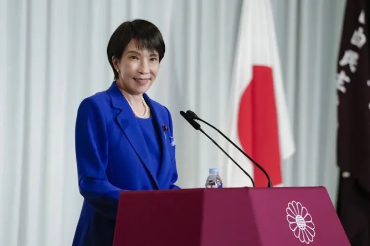 Japanese Prime Minister Sanae Takaichi 