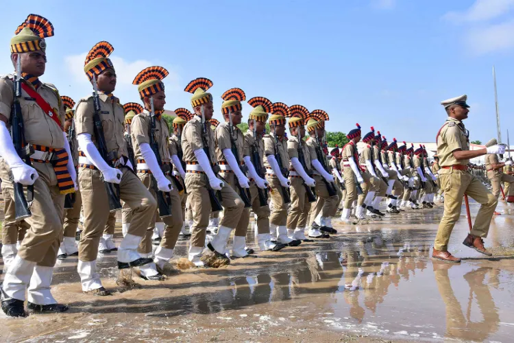 Visuals of preparations underway for the 80th Independence Day celebrations