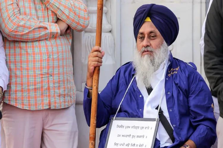 Shiromani Akali Dal chief Sukhbir Singh Badal