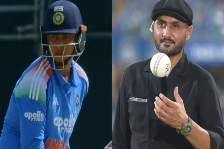 India spin great Harbhajan Singh and Vaibhav Sooryavanshi