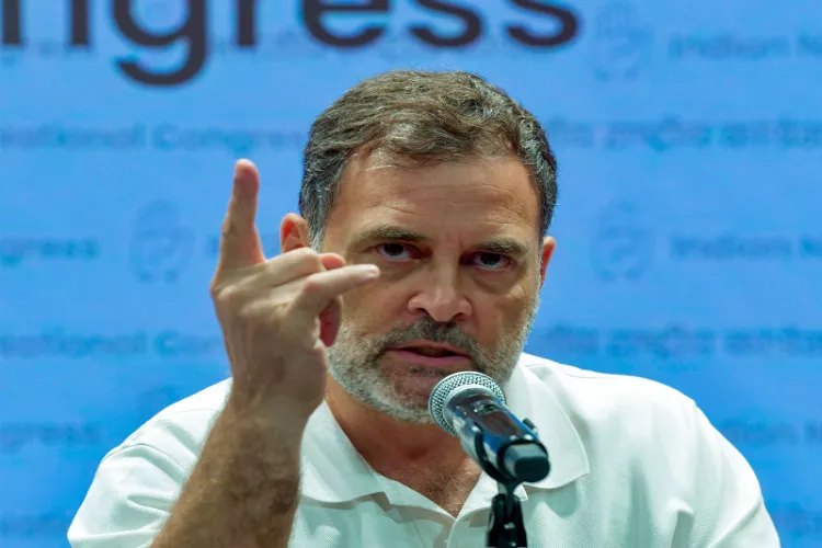 Congress leader and Leader of Opposition Rahul Gandhi 