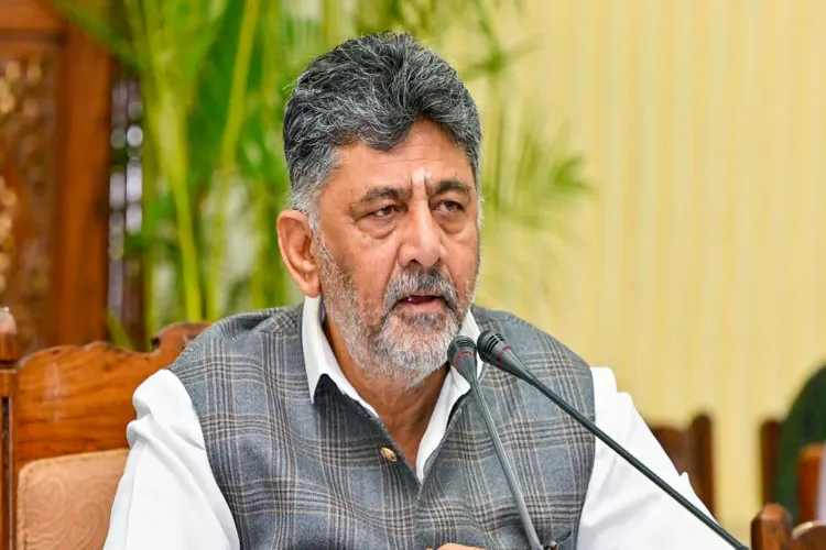 Karnataka Chief Minister D K Shivakumar