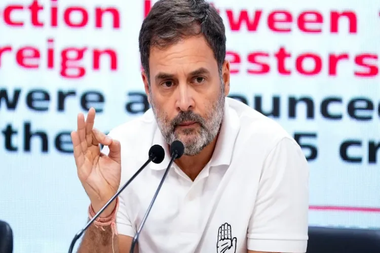 Congress leader Rahul Gandhi