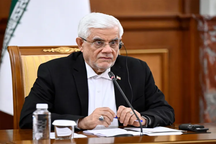Iran's First Vice President, Mohammad Reza Aref