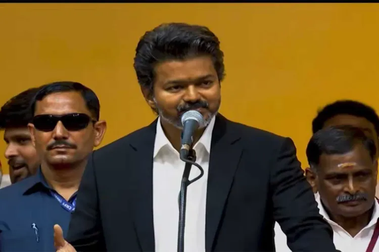 Tamil Nadu Chief Minister C Joseph Vijay