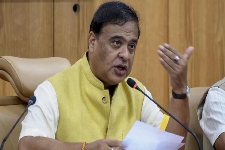 Assam Chief Minister Himanta Biswa Sarma 