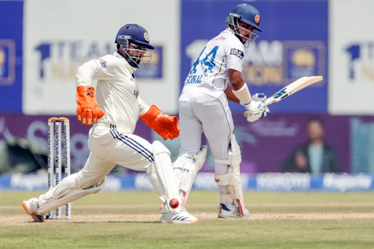 Sonal Dinusha in action. 