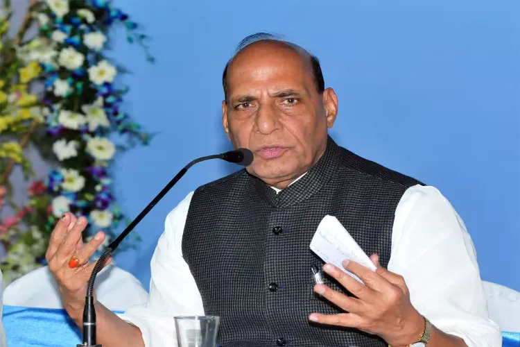 Defence Minister Rajnath Singh