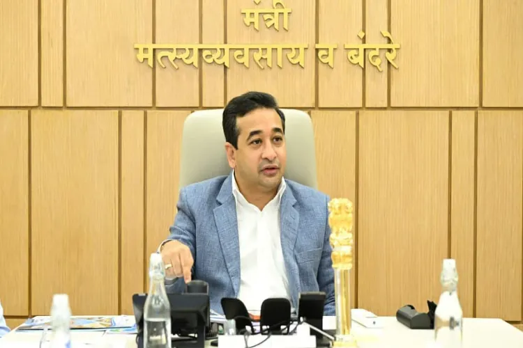 Maharashtra Fisheries Minister Nitesh Rane 