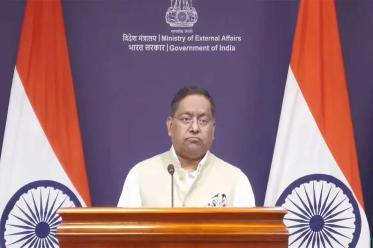 MEA spokesperson Randhir Jaiswal