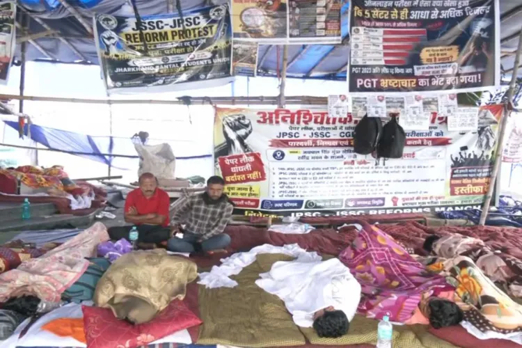 Protestors in Ranchi