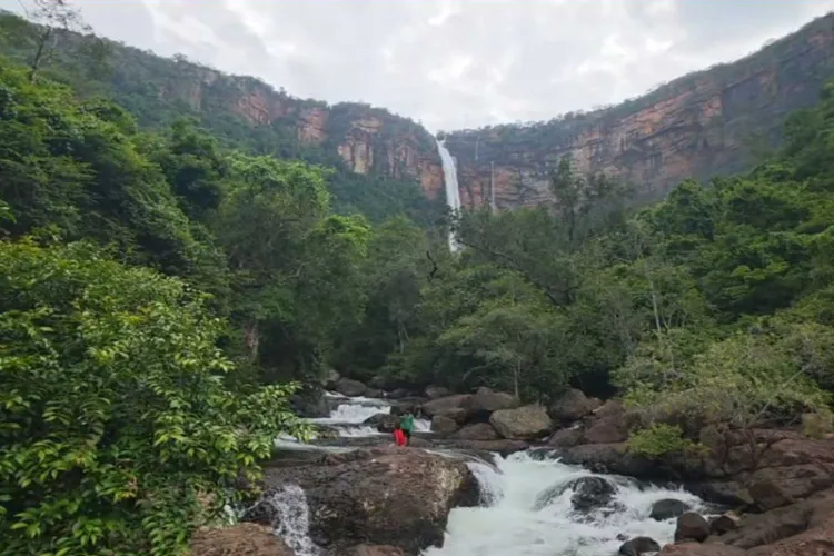Visual of Nambi Waterfall