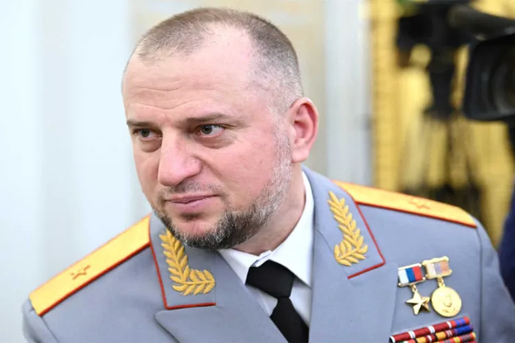 Lieutenant General Apti Alaudinov, deputy chief of the Russian Armed Forces’ Main Military-Political Department and commander of the Akhmat special forces unit 