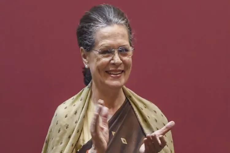 Congress leader Sonia Gandhi