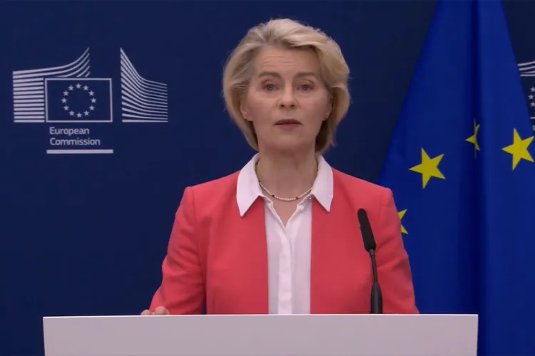 EU chief Ursula Von der leyen 
