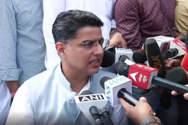 Congress national general secretary Sachin Pilot