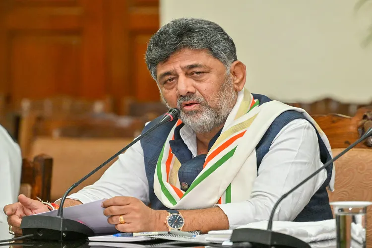 Karnataka Chief Minister DK Shivakumar 