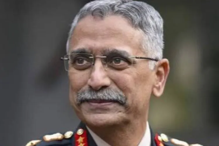  Former Army chief General Manoj Naravane 