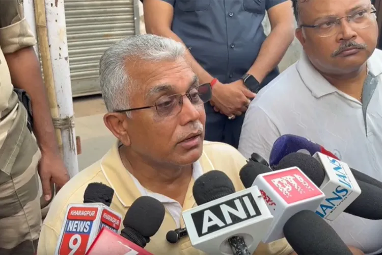 West Bengal minister Dilip Ghosh