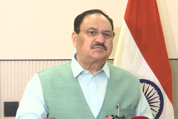 Union Health Minister JP Nadda