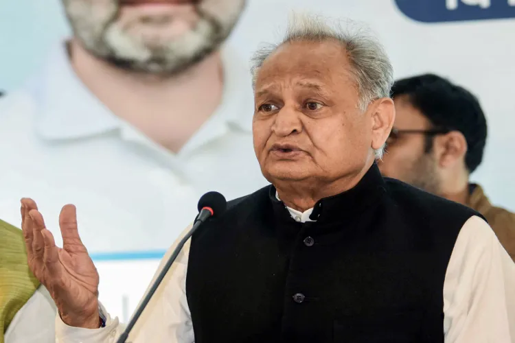 Former Rajasthan chief minister Ashok Gehlot