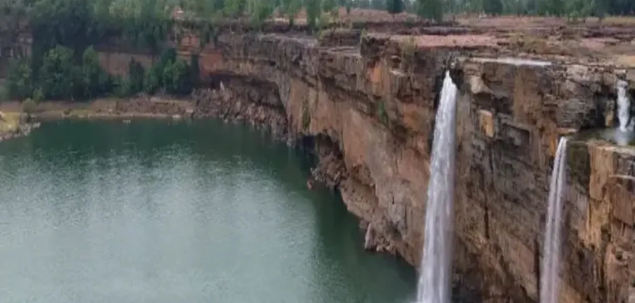 Chitrakote water Falls also called Niagara Fall of India, Bastar