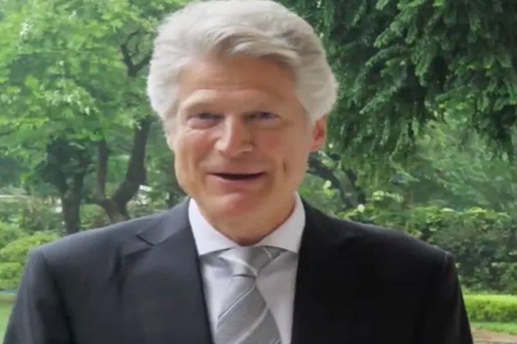 New German envoy Jasper Wieck 