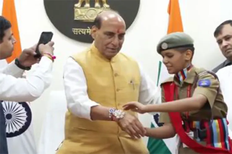Union Defence Minister Rajnath Singh