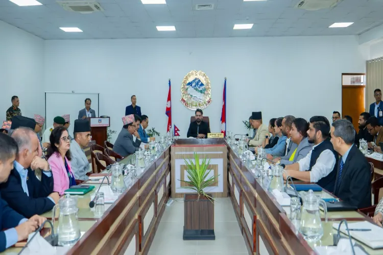 Cabinet meeting convened by Nepal Prime Minister Balendra Shah 